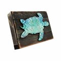 Clean Choice Turtle Art on Board Wall Decor  Wood CL2966606